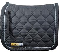 HKM Gently 2971 Tapis de Selle Taupe/argenté Taille Unique