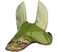 HKM Golden Bit Bonnet anti mouches Jade Poney