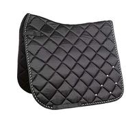 HKM Hannah Tapis de selle pour poney Noir Taille