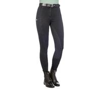 HKM Harbour Island Denim Fond 1/1 en sili. Culotte d'équitation pour Femme Noir 34