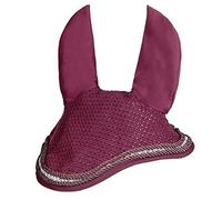 HKM Hayley Cagoule anti-mouches Bordeaux De race