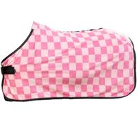HKM Henni Couverture séchante pour shettys Rose Foncé/Rose 65