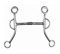 Hkm Hkm 4000315452781 Embout Snaffle avec Embout Shanks Billy Allen-135 Mm