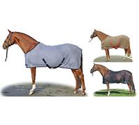 Hkm Hkm 4000315524686 Couverture Anti-Mouches Santos-6924 Bleu foncé/Marron 135