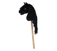 HKM - Hobby Horse Professional Slim Line Cheval de bataille pour enfants - Noir