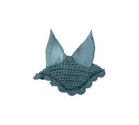 HKM Hobby Horsing Cagoule anti-mouches de qualité supérieure pour cheval de bataille | avec strass | pour jeux d'équitation créatifs et tournois de horsing (turquoise)