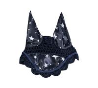 HKM Hobby Horsing Print Bonnet Anti-Mouches Bleu Marine en Motif D´Étoiles Taille Unique