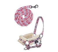 HKM Hobby Horsing Print Licol et Longe Fleuri Taille Unique