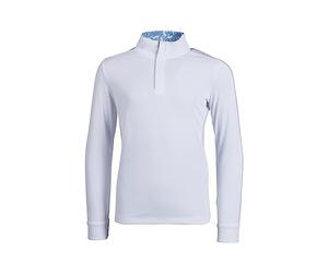 HKM Hunter Sweat-Shirt, Blanc, 12 Ans Fille