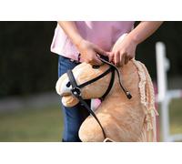 HKM Kids Bandeaux Hobby Horsing Set de 3 pièces bleu/argenté