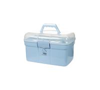 HKM Set de pansage pour Hobby Horse – 7 pièces Bleu 28x18x20 cm