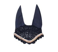 HKM Kopenhagen Bonnet anti mouches Bleu Foncé Pur-sang