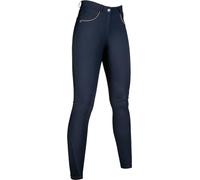 HKM Lady Shield Casques d'équitation Unisexe-Adulte, Noir/Noir Brillant, S