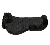 HKM Laine d'agneau-682591000001 Noir St, Tapis Equitation