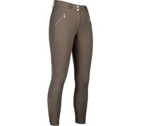 HKM Lia High Waist Fond 1/1 en Silicone Culottes d'équitation pour Femme Beige 46