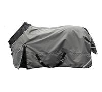HKM Liberty Couverture de cheval Gris/Noir 115 cm