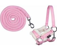 HKM Licol et corde Hobby Horsing rose 137513800.0001