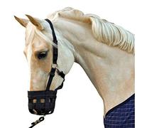 HKM Licol muselière Noir Poney