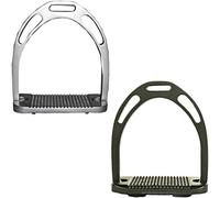 HKM Light Étriers Aluminium Argenté One Size