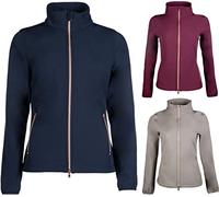 HKM Lily Veste Softshell, Rouge Bordeaux, L Mixte