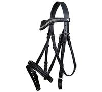 HKM Little Star Bridon Noir Mini Shetty