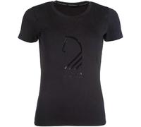 HKM Livigno Horse Head T-Shirt pour Femme Noir L