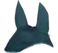 HKM Livigno Mesh Bonnet anti mouches Vert Foncé Pur-sang