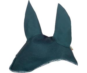 HKM Livigno Mesh Bonnet anti mouches Vert Foncé Pur-sang