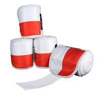 HKM Lot de 4 Drapeaux en Polaire