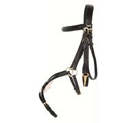 HKM Mexican Style Bridon renforcé, Mouton Brun Cheval