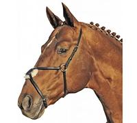 HKM Mexiko Ensemble Licol à Franges Noir Warmblut