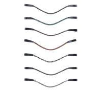 HKM Mini couvertures de selle d'équitation Bleu foncé 65