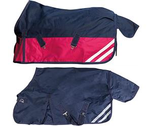 HKM Mini tapis et couvertures pour cheval canneberge 105