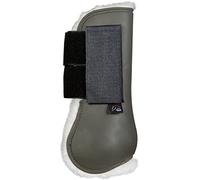 HKM Mixte Basique Botte d'équitation, Vert Militaire, Taille Unique