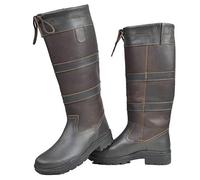 HKM Mixte Belmond Botte d'équitation, Marron Foncé, 41 EU