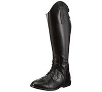 HKM Mixte Reitstiefel-Spain, Softleder, Kurz/Weit Botte d'quitation, Noir, 41 EU