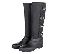 HKM Mixte Winterthermostiefel-Robusta-9100 Botte d'équitation, Noir, 45 EU
