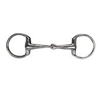 HKM Mors à Olive Anatomique, 16 mm mas. en INOX Argent 65 mm/155 mm Large