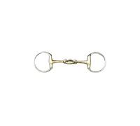 HKM Mors à Olive Double Brisure 18 mm en maillechort Multicolore 65 mm/135 mm Large