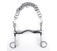 HKM Mors de bordure-9886 Argent 12,5 cm