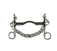 HKM Mors de bordure-9887 Argent 15,5 cm