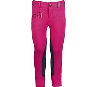 HKM My First Culottes d'équitation pour Fille Rose Foncé/Navy 104
