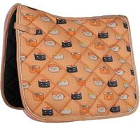 HKM Naples Tapis Orange Pastel/Gris Dressage poney