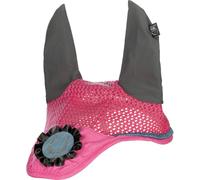 HKM Nele Bonnet anti mouches Rose Shetland poney