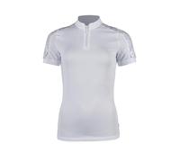 HKM Nelly Shirt Fonctionnel Manches Courte pour Femme Blanc XL