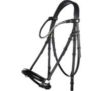 Bridon d'équitation HKM Nicole Noir Poney