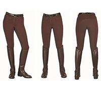 HKM Pantalon d'équitation enfant Basic très Besatz, Marron - Marron foncé, 146