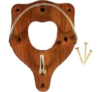 HKM Porte bridon en bois et laiton Laiton One Size