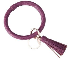 HKM Porte-clés-14361 Chaîne de emme, Violet Foncé/Or Rose, Taille Unique