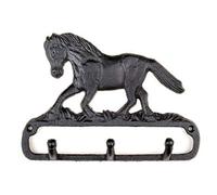 HKM Porte Manteaux avec Cheval Multicolore One Size